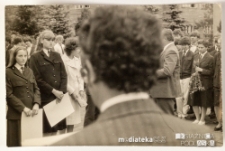 Pożegnanie absolwentów technikum 1986, Białystok, Technikum Kolejowe w Starosielcach