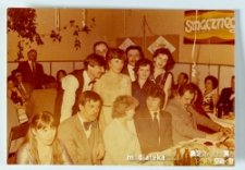 Portret zbiorowy uczestników balu, Białystok, Technikum Kolejowe w Starosielcach