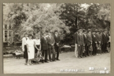 Pożegnanie absolwentów technikum 1986, Białystok, Technikum Kolejowe w Starosielcach