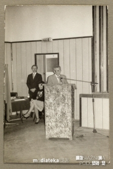 Przemówienie podczas uroczystości z okazji Dnia Kolejarza, Białystok,Technikum Kolejowe w Starosielcach, 12 września 1986 r.
