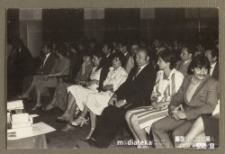 Uroczyste pożegnanie klas trzecich, Białystok, Technikum Kolejowe w Starosielcach, 1983 r.