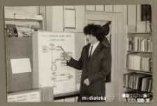 Obrona pracy dyplomowej, Białystok, Technikum Kolejowe w Starosielcach, 1986 r.