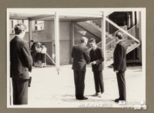 Uroczystość z okazji zakończenia roku szkolnego 1988/1989, Białystok, Technikum Kolejowe w Starosielcach