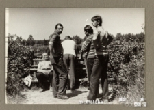 Mężczyźni na wycieczce, PGR Kociołek, 1973 r.
