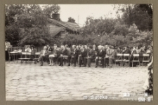 Uroczystość z okazji zakończenia roku szkolnego 1984/1985 Białystok, Technikum Kolejowe w Starosielcach