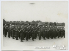 Zgrupowanie orkiestr Służby Polsce w Nowej Hucie, 1952 r.