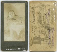 Portret kobiety wykonany w atelier fotograficznym, Nowoczerkask, XIX w.