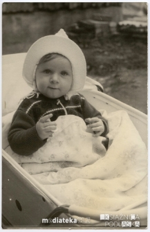 Portret dziecka, Białystok - lata 50. XX w.