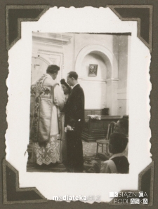 Zdjęcie ślubne, lata 30. 40. XX w.