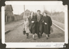 Kolega Donata Czerewacza z rodziną, Łapy, 1953-1954 r.