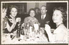 Bal sylwestrowy w komendzie chorągwi, Białystok - 1959-1960 r.