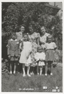 Pierwsza komunia święta, Knyszyn, lata 50. XX w.