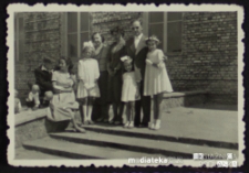 Pierwsza komunia Izabeli Jasińskiej, Knyszyn, ok. 1968 r.