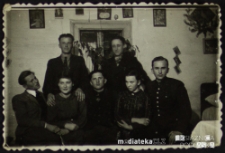 Tadeusz Jasiński z grupą przyjaciół, Lublin, lata 30. XX w.