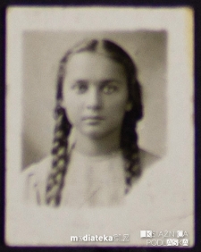 Portret Tatiany Czerewacz, Białystok - lata 30. XX w.