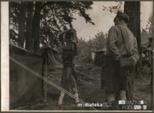 Obóz harcerski pod Ełkiem, lata 60. XX w.