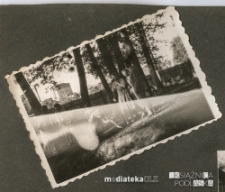 Harcerze w trakcie obozu, okolice Czarnej Hańczy, Suwałki, 1957-1959 r.