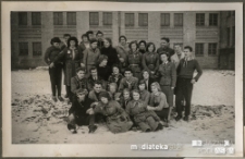 Kurs harcerski w ośrodku szkoleniowym, zima 1960 r.