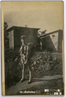 Harcerz Lech Bezzubik, Białystok, Starosielce, ul. Szkolna 16, po 1957 r.