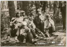 Najmłodszy zastęp na obozie, Woszczele, Czerwonka lata 70. XX w.