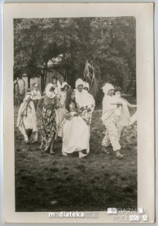 Bal przebierańców, Węgry, Balaton, 1974 r.