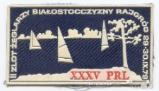 Plakieta II Zlotu Żeglarzy Białostocczyzny, Rajgród, 29-30.09.1979