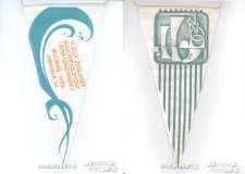 Proporczyk IV Zlotu Żeglarzy Białostocczyzny i Ziemi Łomżyńskiej, Ruciane-Nida, wrzesień 1984 r.