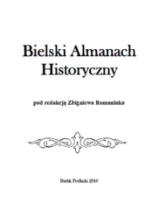 Bielski Almanach Historyczny 2016