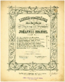 Lieder und Gesänge für eine Stingstimme mit Begleitung des Pianoforte. op. 59 Nr. 8, Dein blaues Auge hält so still
