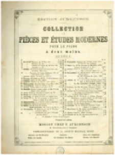 Rêveries. Op. 31 nr 1