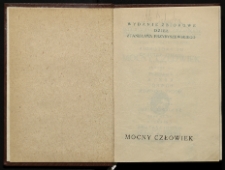 Mocny człowiek : powieść