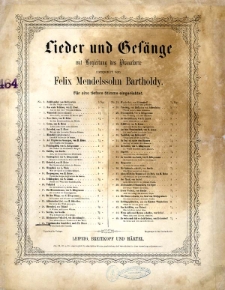 Venetianisches Gondellied : (nach Th. Moore) : Op. 57 : Für eine tiefere Simme eingerichet