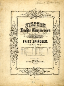 Sylphen : leichte Tanzweisen für Piano : Werk 93. No. 1, Polonaise