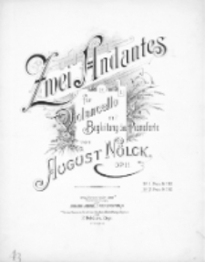 Andante. Wiolonczela, fortepian. Op. 15. Nr 2.