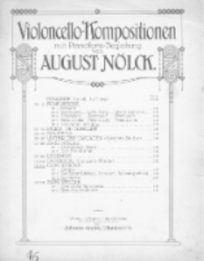 Burleske. Wiolonczela, fortepian Op. 205. Nr 3.