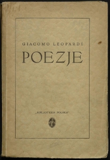 Poezje