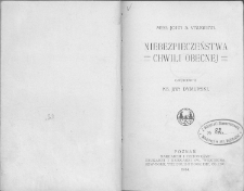 Niebezpieczeństwa chwili obecnej