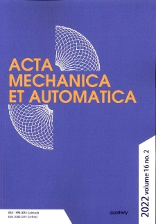 Acta Mechanica et Automatica. Vol. 16, no 2