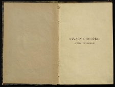 Ignacy Chodźko : artyzm i umysłowość