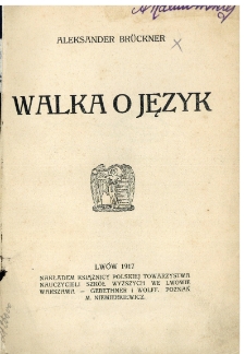 Walka o język