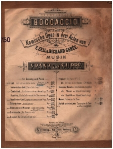 Boccaccio. Hab' ich nur deine Liebe (aranż.)