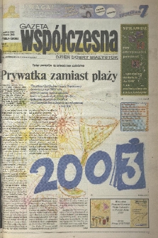 Gazeta Współczesna 2002, nr 250