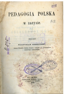 Pedagogia polska w zarysie
