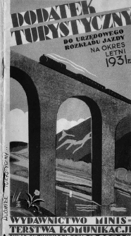 Dodatek turystyczny do Urzędowego rozkładu jazdy :na okres letni roku 1931