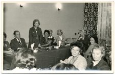 Konferencja ZDLK Łódź Śródmieście 1976 r. w Klubie Garnizonowym ul. Tuwima