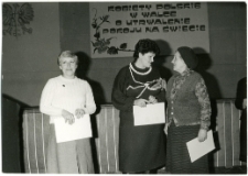 Liga Kobiet Polskich w Łodzi : uroczystość z okazji Dnia Kobiet 8 Marca