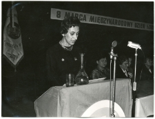 Uroczystość z okazji Dnia Kobiet około 1978 r.