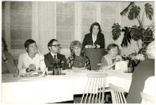 Spotkanie kobiet z LKP w Łodzi z prof. Izabelą Płanetą-Małecką twórczynią Centrum Matki Polki