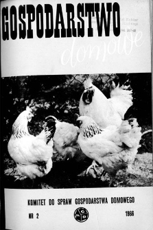 Gospodarstwo domowe 1966 nr 2