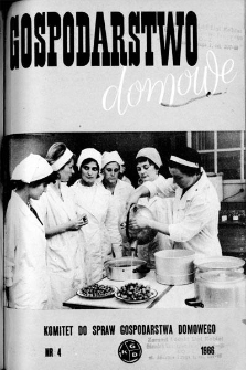 Gospodarstwo domowe 1966 nr 4